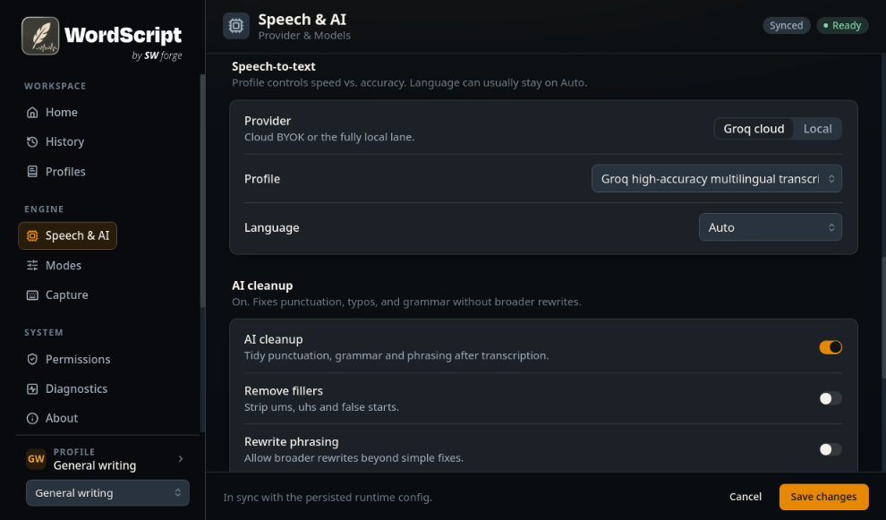 WordScript