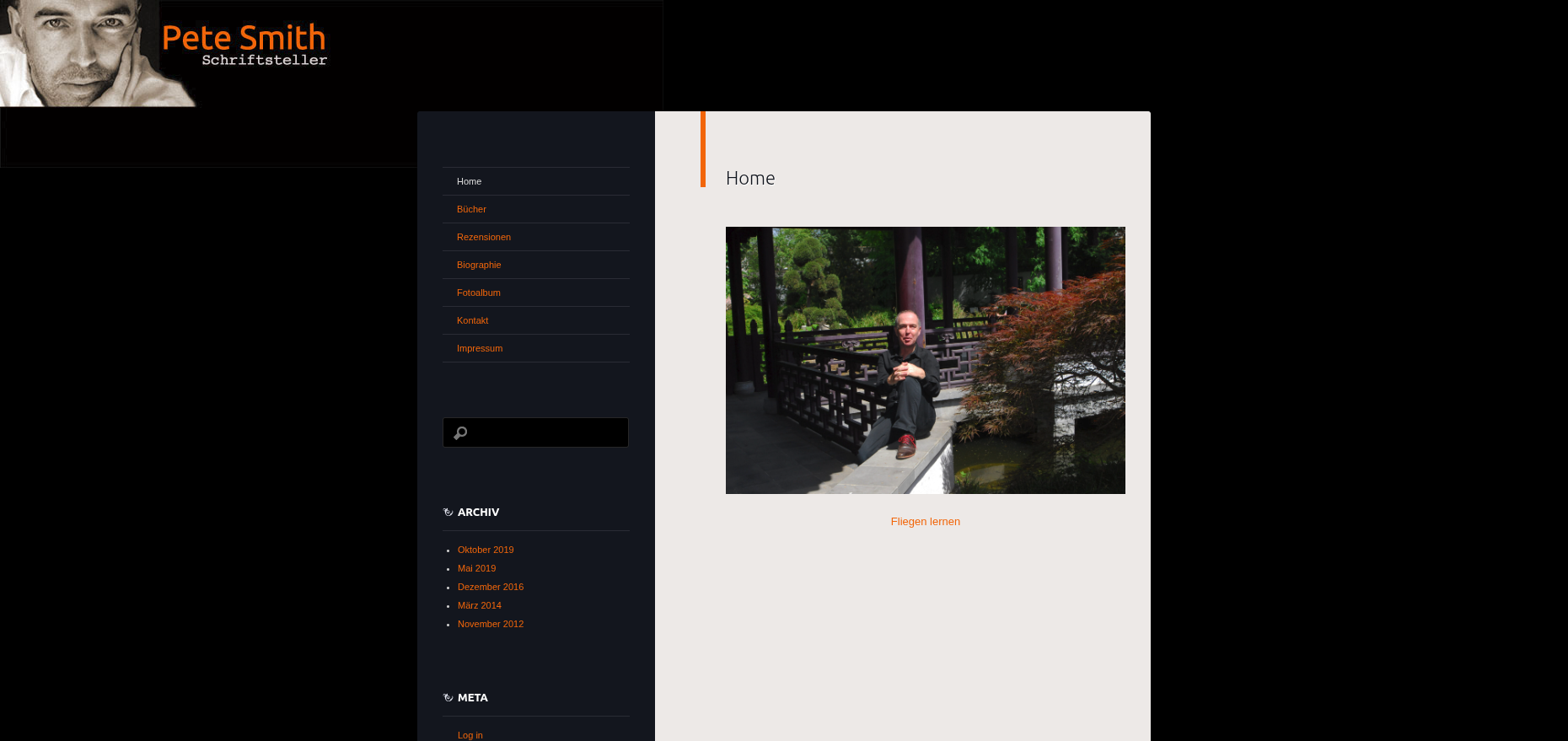 Pete Smith — Vorher